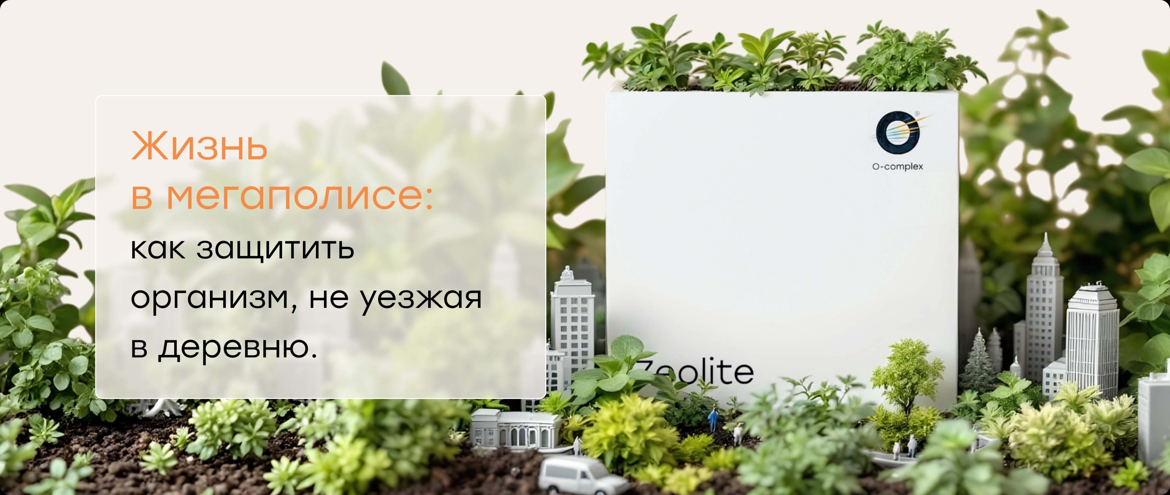 Жизнь в мегаполисе: как защитить организм, не уезжая в деревню